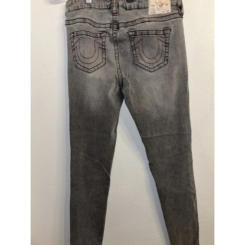True Religion Jeans JENNIE Curvy SUPER SKINNY Denim Pants Women's Jeans Size 27